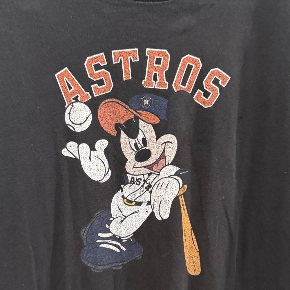 Vintage’ Black Astros Graphic T-Shirt XL - Picture 6 of 7